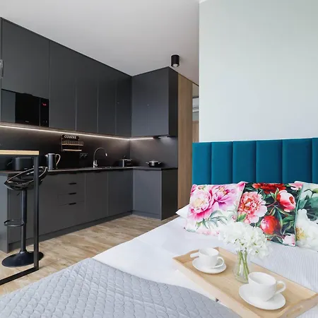 Stylish Air-conditioned On The 25th Floor In By Renters * Katowice