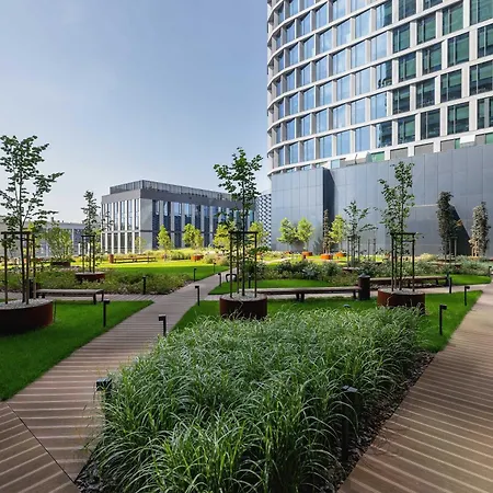 Stylish Air-conditioned On The 25th Floor In By Renters Lägenhet