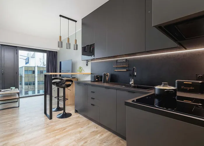 Stylish Air-conditioned On The 25th Floor In By Renters Katowice