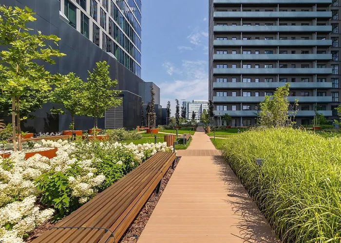 Stylish Air-conditioned On The 25th Floor In By Renters Катовице