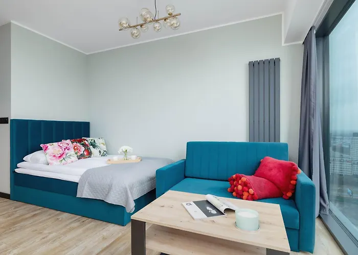 Апартаменты Stylish Air-conditioned On The 25th Floor In By Renters Катовице