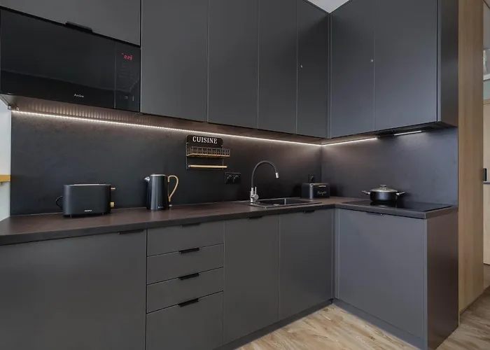 Апартаменты Stylish Air-conditioned On The 25th Floor In By Renters Катовице